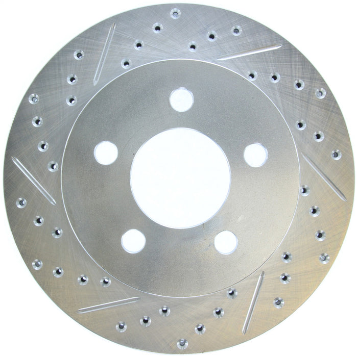 StopTech 227.67045R StopTech Select Sport Drilled and Slotted Brake Rotor; Front Right - Truck Part Superstore