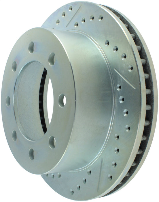 StopTech 227.67046R StopTech Select Sport Drilled and Slotted Brake Rotor; Front Right - Truck Part Superstore