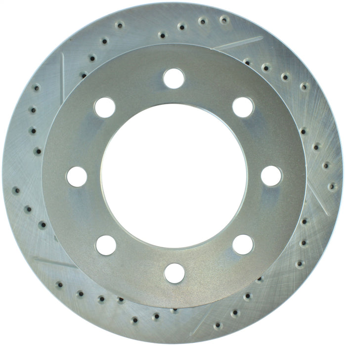 StopTech 227.67046R StopTech Select Sport Drilled and Slotted Brake Rotor; Front Right - Truck Part Superstore