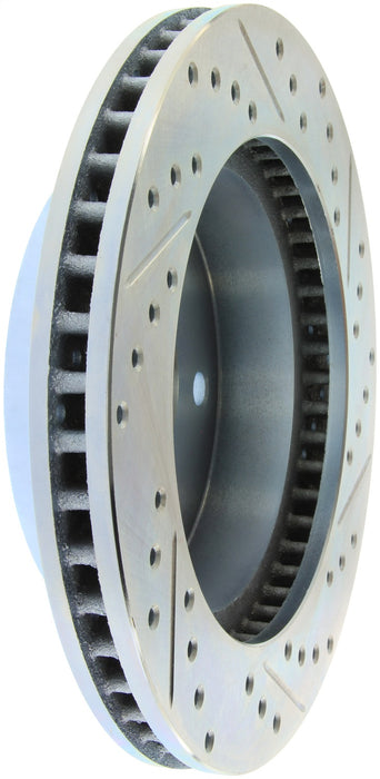 StopTech 227.67048R StopTech Select Sport Drilled and Slotted Brake Rotor; Front Right - Truck Part Superstore