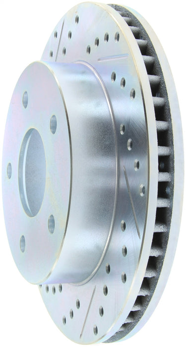 StopTech 227.67048R StopTech Select Sport Drilled and Slotted Brake Rotor; Front Right - Truck Part Superstore