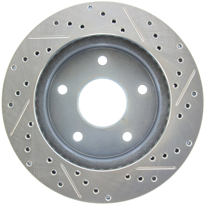 StopTech 227.67048R StopTech Select Sport Drilled and Slotted Brake Rotor; Front Right - Truck Part Superstore