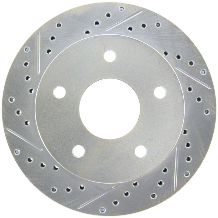 StopTech 227.67048R StopTech Select Sport Drilled and Slotted Brake Rotor; Front Right - Truck Part Superstore