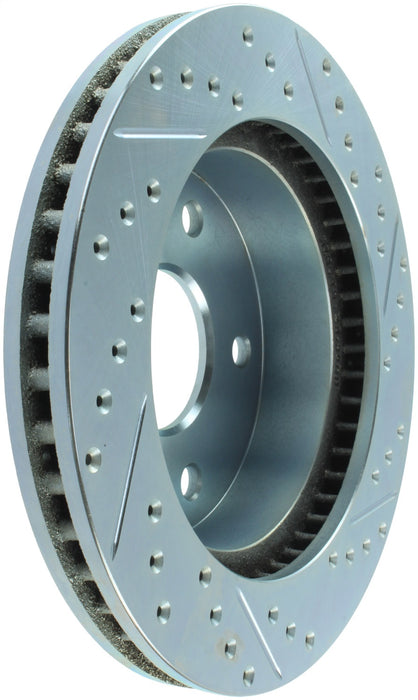 StopTech 227.67050R StopTech Select Sport Drilled and Slotted Brake Rotor; Front Right - Truck Part Superstore