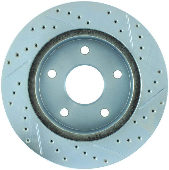 StopTech 227.67050R StopTech Select Sport Drilled and Slotted Brake Rotor; Front Right - Truck Part Superstore