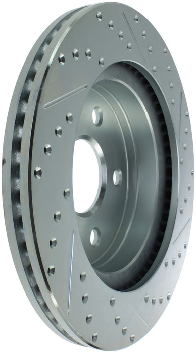 StopTech 227.67053R StopTech Select Sport Drilled and Slotted Brake Rotor; Front Right - Truck Part Superstore