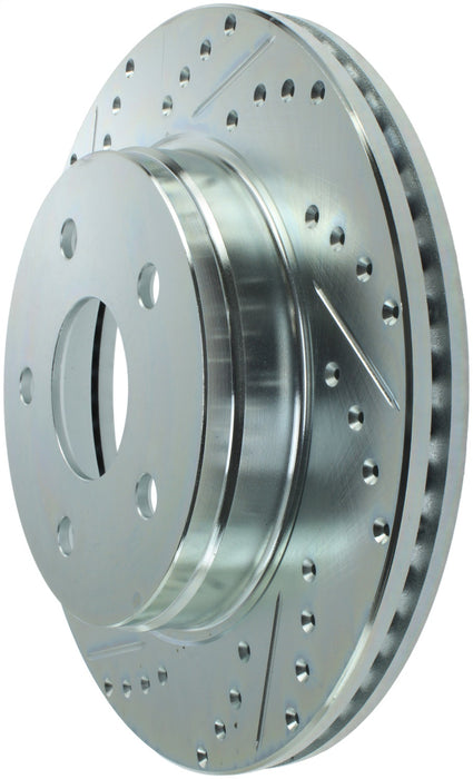 StopTech 227.67053R StopTech Select Sport Drilled and Slotted Brake Rotor; Front Right - Truck Part Superstore