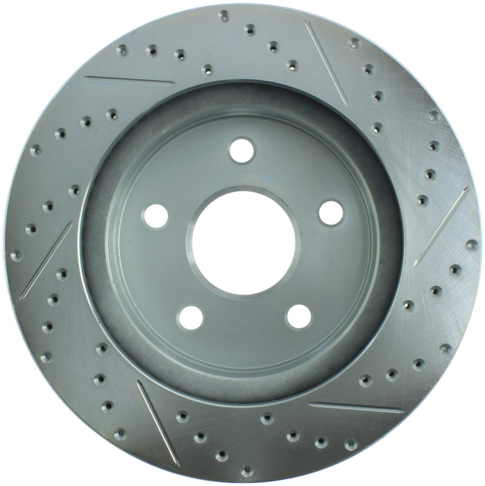 StopTech 227.67053R StopTech Select Sport Drilled and Slotted Brake Rotor; Front Right - Truck Part Superstore