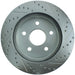 StopTech 227.67053R StopTech Select Sport Drilled and Slotted Brake Rotor; Front Right - Truck Part Superstore