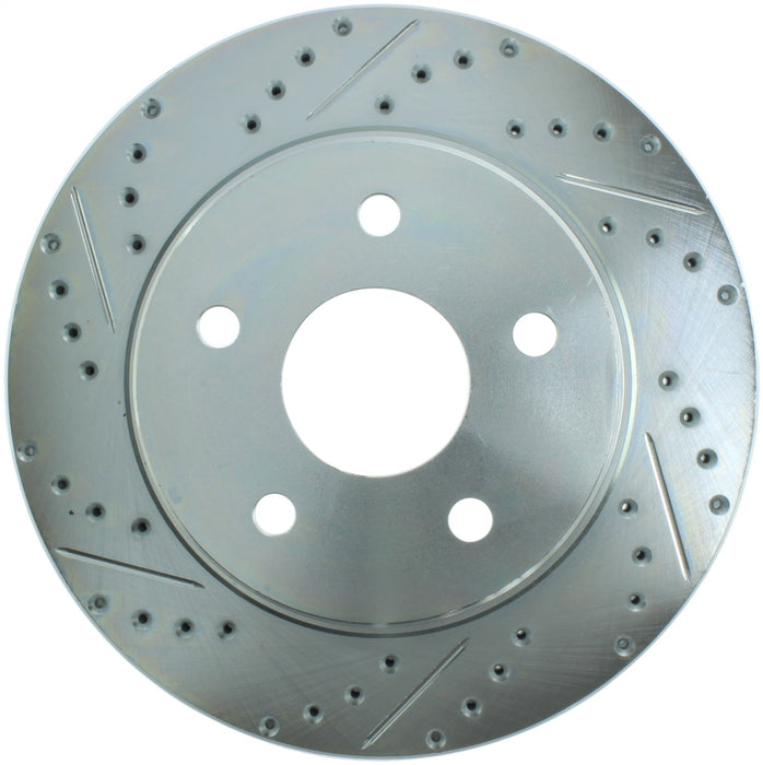 StopTech 227.67053R StopTech Select Sport Drilled and Slotted Brake Rotor; Front Right - Truck Part Superstore