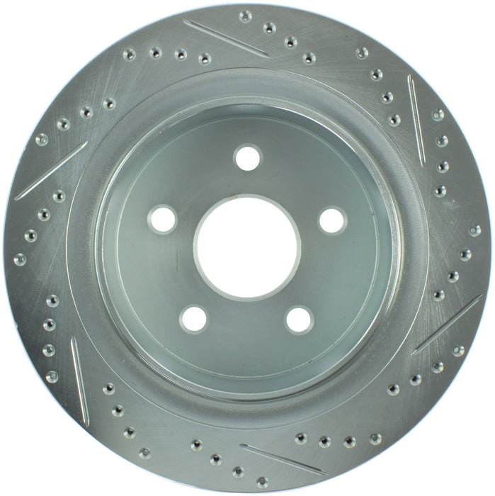 StopTech 227.67054R StopTech Select Sport Drilled and Slotted Brake Rotor; Rear Right - Truck Part Superstore