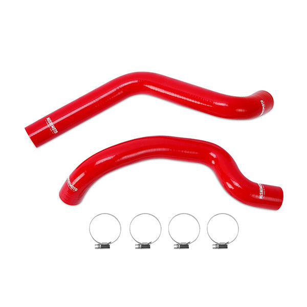 Mishimoto MMHOSE-WR6-07RD Silicone Hose Kit, fits Jeep Wrangler 6 Cyl 2007-2011 - Truck Part Superstore