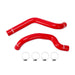 Mishimoto MMHOSE-WR6-07RD Silicone Hose Kit, fits Jeep Wrangler 6 Cyl 2007-2011 - Truck Part Superstore
