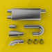 MagnaFlow Exhaust Products 14006 Universal xMOD Performance Muffler-2.5/2.5 - Truck Part Superstore