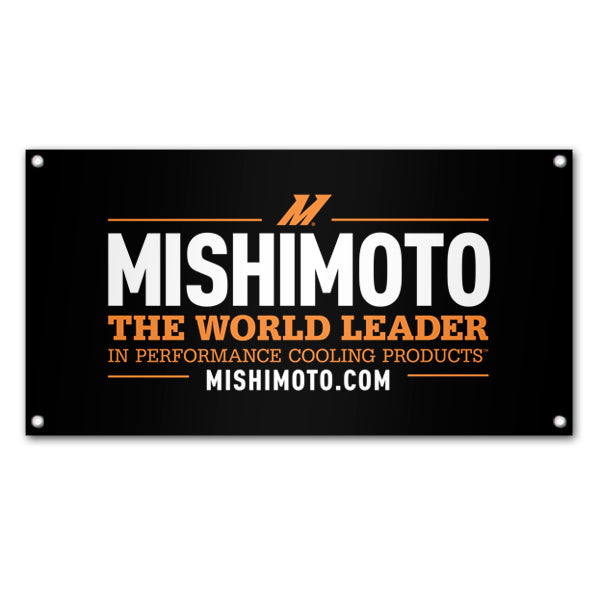 Mishimoto MMPROMO-BANNER-WLDRMD Mishimoto Promotional World Leader Banner, Medium - Truck Part Superstore