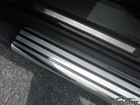 Romik 23014418 2015-2019 Subaru Outback SUV Running Boards RB2-S Side Steps Stainless Steel Silver Romik - Truck Part Superstore