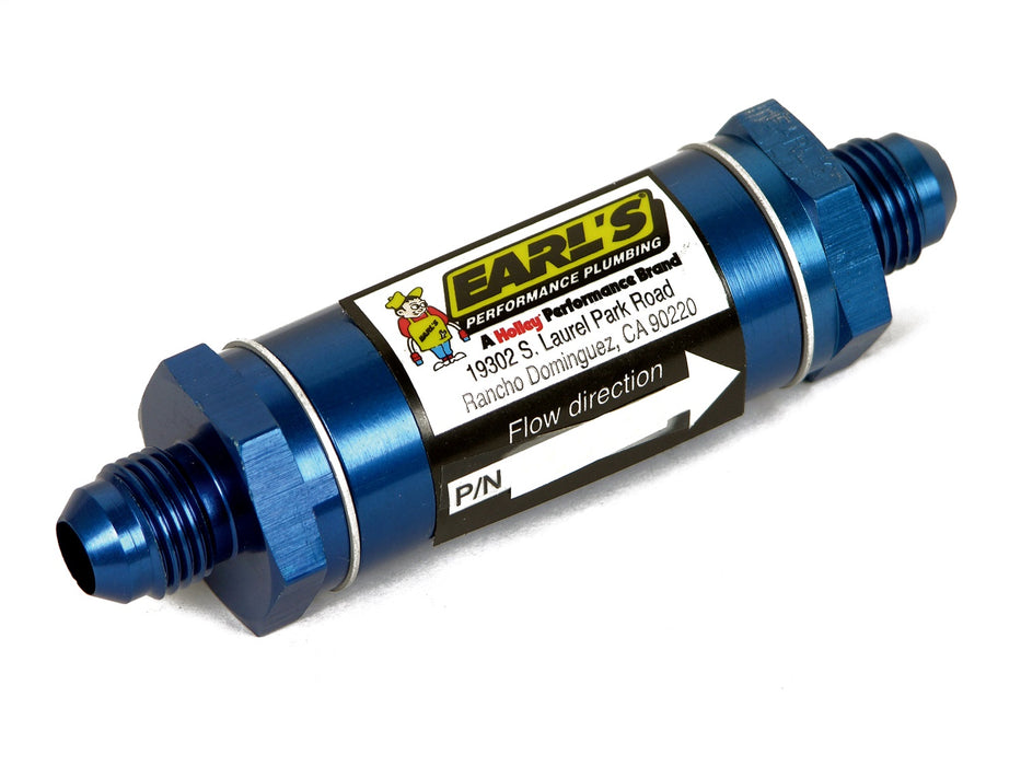 Earl's Performance 230304ERL Aluminum In-Line Oil Filter - Truck Part Superstore