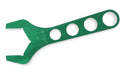 Earl's Performance 230424ERL Hose End Wrench; Hex Size: 2-5/8 in.; Nut Size: -24AN; Anodized Green; Aluminum; - Truck Part Superstore