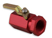 Earl's Performance 230500ERL Shut-Off Valve; 3/8 in. NPT Inlet; 3/8 in. NPT Outlet; Aluminized; Red; - Truck Part Superstore
