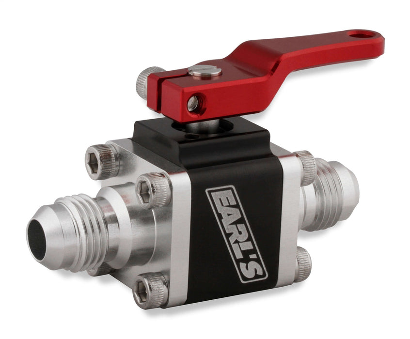 Earl's Performance 230506ERL UltraPro AN Ball Valve; -6AN Male; - Truck Part Superstore