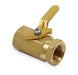 Earl's Performance 230507ERL Shut-Off Valve; Bagged Packaging; 1/2 in. NPT; Brass; - Truck Part Superstore