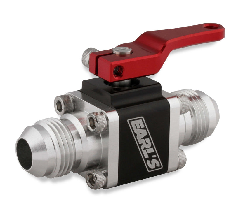 Earl's Performance 230508ERL UltraPro AN Ball Valve; For -8AN Male To Male; - Truck Part Superstore