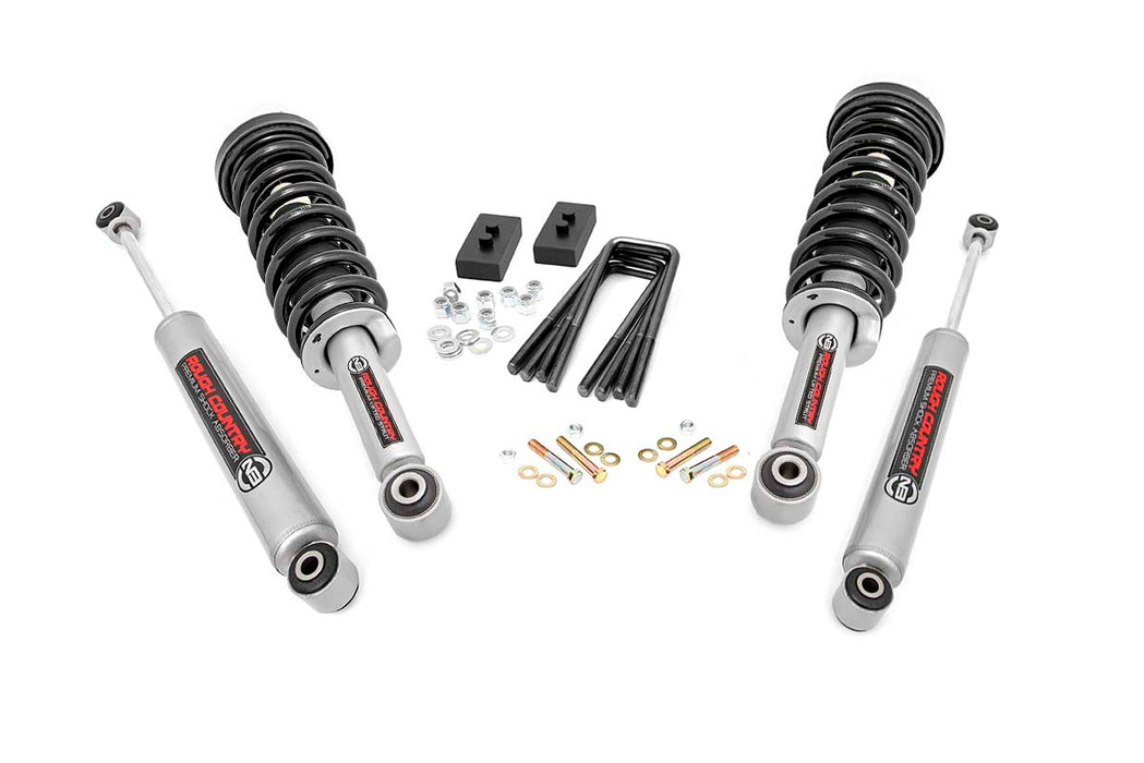 Rough Country 50006 2 Inch Leveling Lift Kit N3 Struts & N3 Shocks 14-20 F-150 Rough Country - Truck Part Superstore
