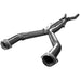 Kooks Custom Headers 23113100 3in. SS Competition Only X-Pipe. 2009-2015 Cadillac CTS-V. - Truck Part Superstore
