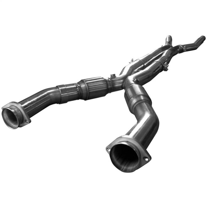 Kooks Custom Headers 23113300 3in. SS GREEN Catted X-Pipe. 2009-2015 Cadillac CTS-V. Connects to OEM. - Truck Part Superstore