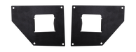 Go Rhino 231151T BRJ40 Light Plates for Straight End Caps (3") - Truck Part Superstore