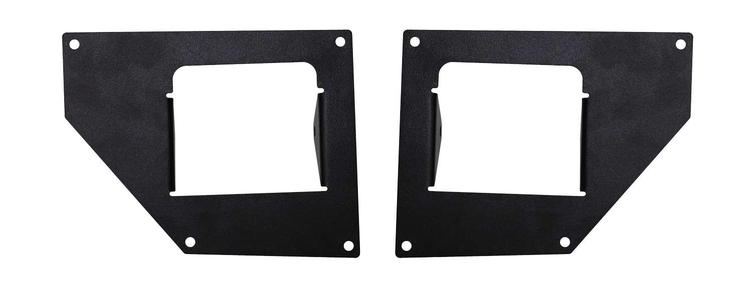 Go Rhino 231152T BRJ40 Light Plates for Straight End Caps (4") - Truck Part Superstore
