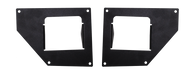 Go Rhino 231152T BRJ40 Light Plates for Straight End Caps (4") - Truck Part Superstore