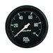 AutoMeter 2312 GAUGE; OIL PRESSURE; 2 5/8in. 0-100PSI; MECHANICAL; BLACK; AUTOGAGE - Truck Part Superstore