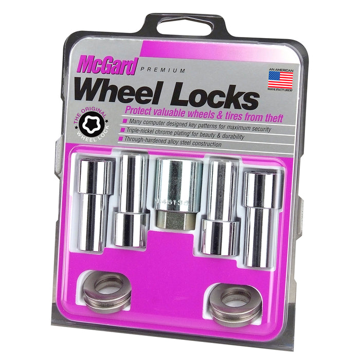 McGard 23180 Mag/Shank Style Wheel Locks-Exposed-Chrome - Truck Part Superstore