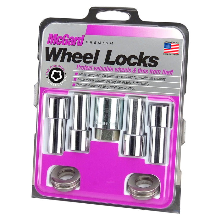 McGard 23185 Mag/Shank Style Wheel Locks-Exposed-Chrome - Truck Part Superstore