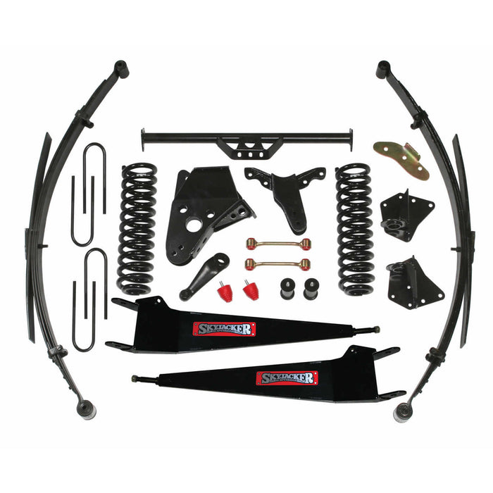 Skyjacker 234BHKS-A Bronco II Lift Kit 4 Inch Lift 84-90 Bronco II Includes Front/Rear Springs Radius Arm Brackets Pitman Arm Bump Stops Sway Bar End Links Rear U Bolt Kit Skyjacker - Truck Part Superstore