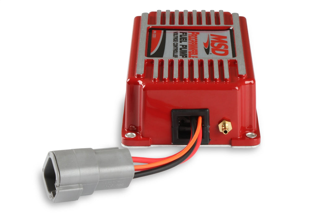 MSD 2351 Fuel Pump Voltage Booster; Electric Fuel Pumps; Programmable; - Truck Part Superstore