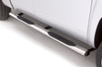 Lund 23578176 4 Inch Oval Straight Nerf Bar; Incl. Brackets; Stainless Steel; - Truck Part Superstore