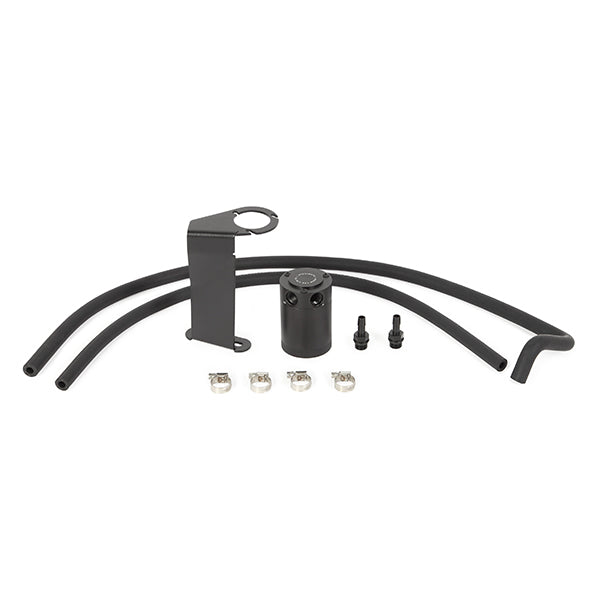 Mishimoto MMBCC-Q50-16PBE Infiniti Q50 3.0T Baffled Oil Catch Can, PCV Side, 2016+ - Truck Part Superstore