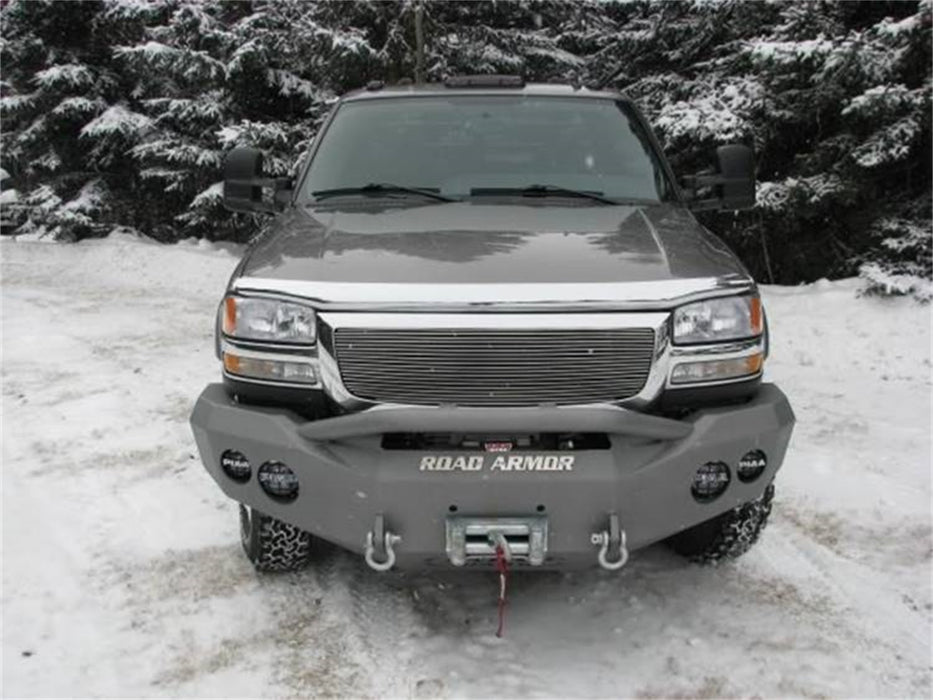 Road Armor 23714B Stealth Winch Front Bumper; Pre-Runner Guard; Satin Black; - Truck Part Superstore