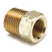 AutoMeter 2372 FITTING; ADAPTER; 1/2-1/16in. NPT MALE; BRASS; FOR AUTO GAGE MECH. TEMP. - Truck Part Superstore