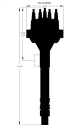 MSD 2376MSD Pro-Billet EFI Dual Sync Distributor - Truck Part Superstore