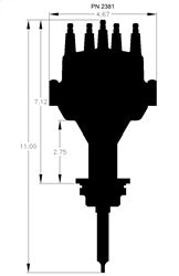 MSD 2381 Pro-Billet EFI Dual Sync Distributor - Truck Part Superstore
