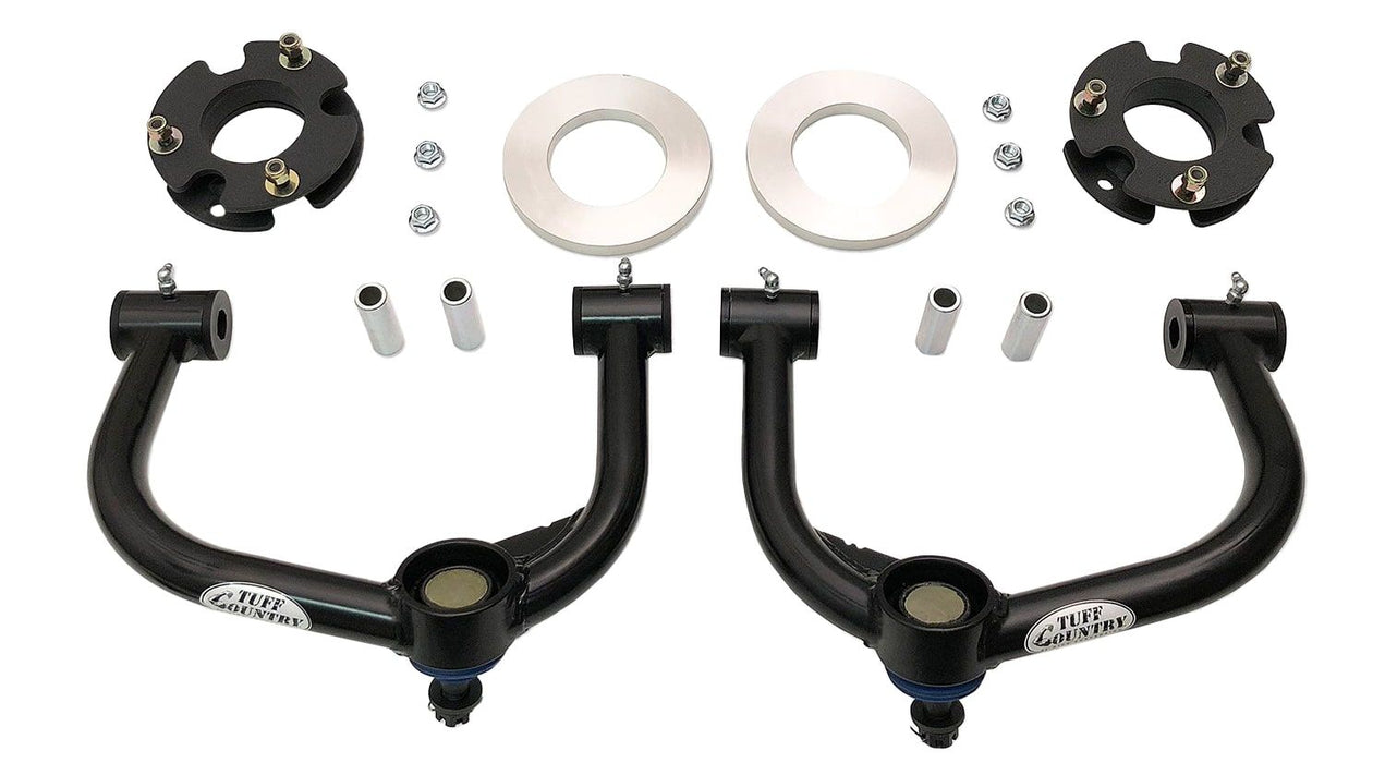 Tuff Country 23925 2021-2022 Ford F-150 4WD 3 Inch Front Lift Kit W/Ball joint Upper Control Arms Tuff Country - Truck Part Superstore