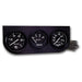 AutoMeter 2397 GAUGE CONSOLE; OILP/WTMP/VOLT; 2in.; 100PSI/280deg.F/18V; MECH BLK DIAL; BLK BZL - Truck Part Superstore
