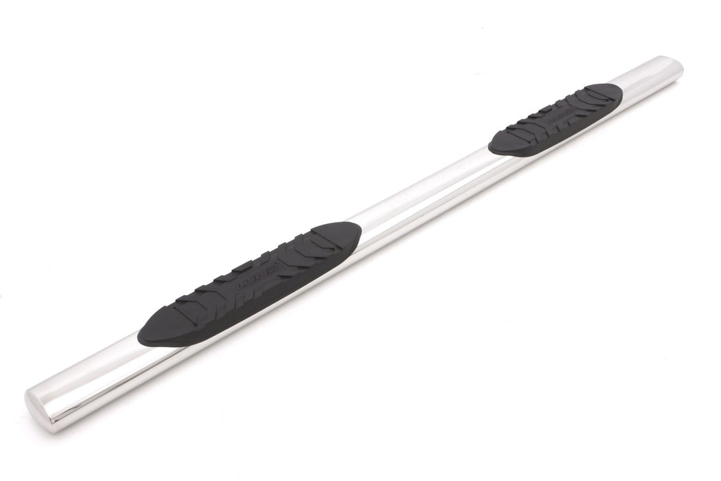 Lund 23984003 5 Inch Oval Straight Nerf Bar; Incl. Brackets; Stainless Steel; - Truck Part Superstore