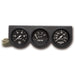 AutoMeter 2398 GAUGE CONSOLE; OILP/WTMP/VOLT; 2 5/8in.; 100PSI/280deg.F/16V; BLK DIAL; BLK BZL; - Truck Part Superstore