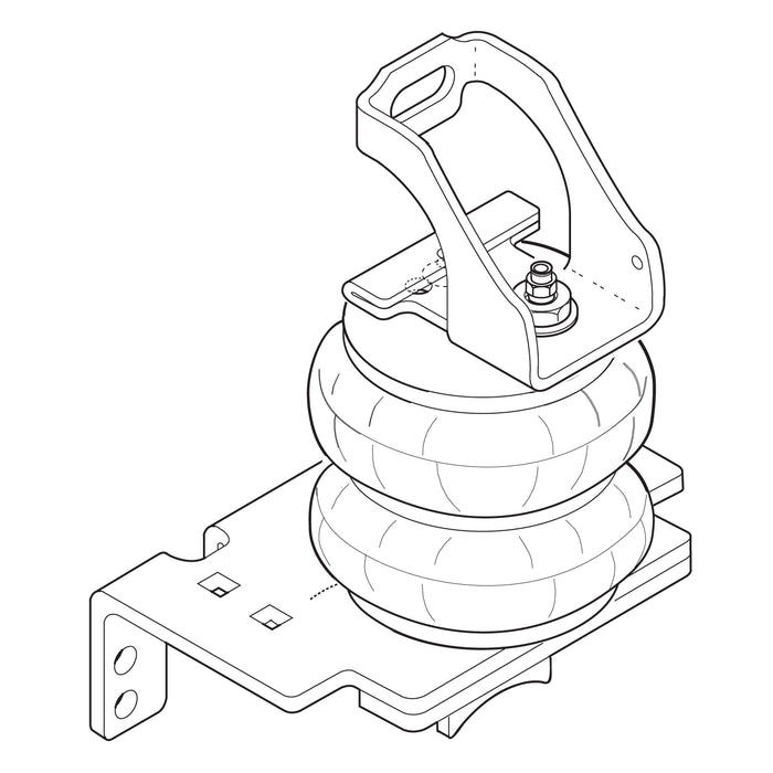 Firestone Ride-Rite 2398 Ride-Rite® Air Helper Spring Kit - Truck Part Superstore