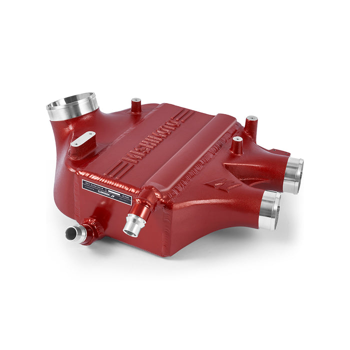 Mishimoto MMINT-F80-15CSO Performance Air-to-Water Intercooler, fits BMW F8X M3/M4 15-20, Sakhir Orange - Truck Part Superstore