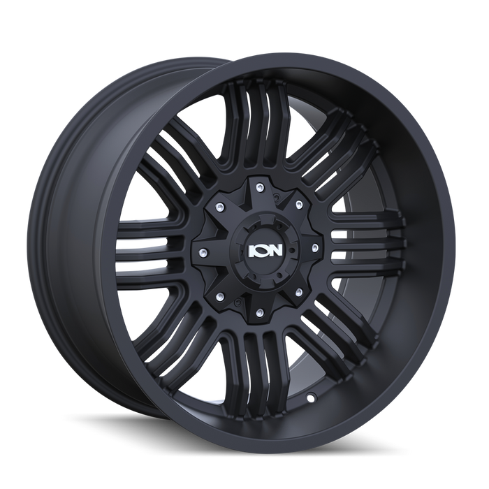 ION 144-7937MB 144 (144) MATTE BLACK 17X9 6-135/6-139.7 -12mm 106mm - Truck Part Superstore